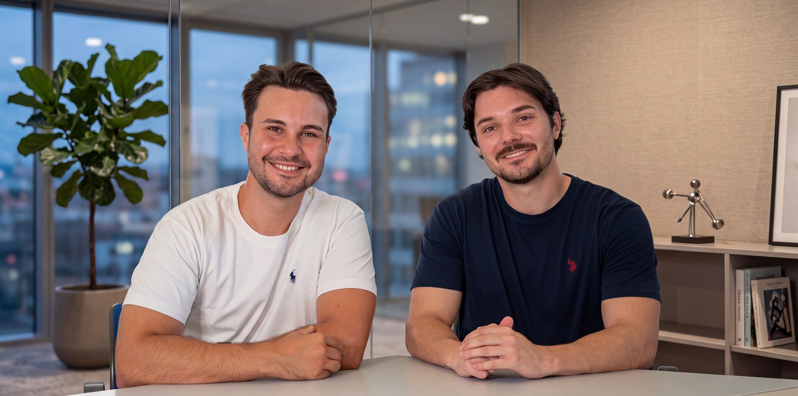 Patrick Jakob und Robin Guttenberger