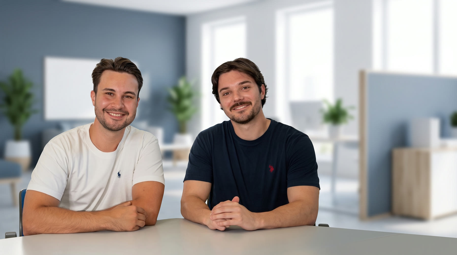 Patrick Jakob und Robin Guttenberger